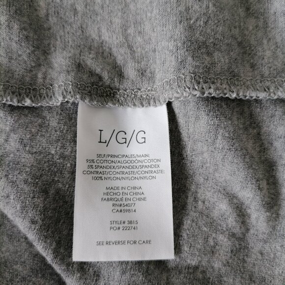 Cabi Style Number 3815 Womens Gray Lace Detailing Y2K Preppy Tank Top Size Large - Picture 6 of 7